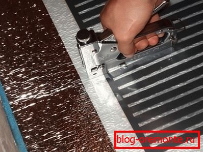 Installation of IR film