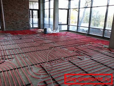 Installation of heating circuits
