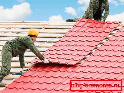 Installation of metal roofing