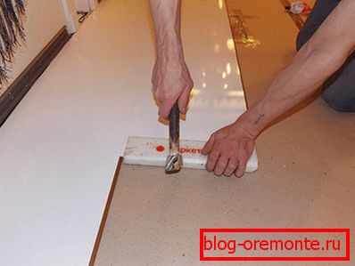 Installation of flooring