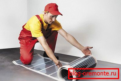 Installation of film floor