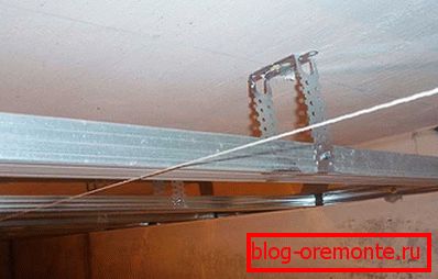 Ceiling frame installation Ceiling frame installation