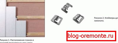 Installation using clamps