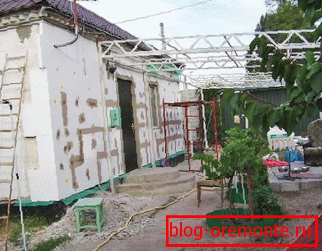 Installation of heat insulator