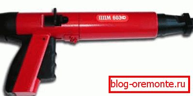 Mounting guns for concrete of this type are produced by both domestic and foreign manufacturers. Mounting guns for concrete of this type are produced by both domestic and foreign manufacturers.