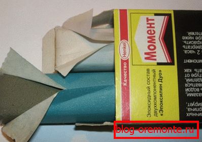In the photo - a two-component composition In the photo - a two-component composition