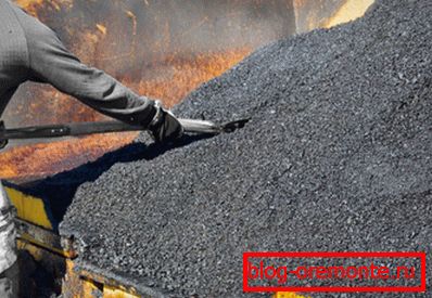 On the photo - ready asphalt concrete On the photo - ready asphalt concrete