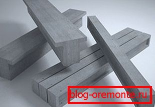 In the photo - bolts of different forms of reinforced concrete In the photo - bolts of different forms of reinforced concrete