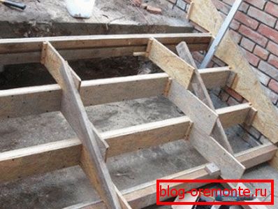 On the photo - formwork assembly On the photo - formwork assembly