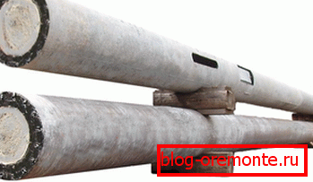 In the photo - racks of supports of SCC In the photo - racks of supports of SCC