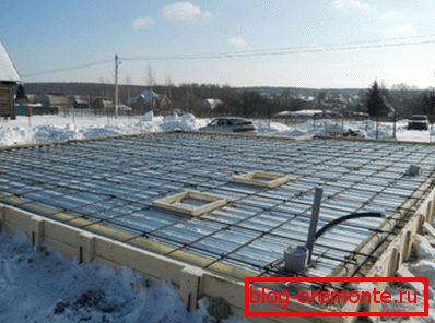 In the photo - thermoactive formwork In the photo - thermoactive formwork
