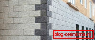 In the photo - the basement, lined with concrete tiles In the photo - the basement, lined with concrete tiles