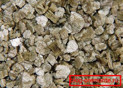 On the photo - expanded vermiculite On the photo - expanded vermiculite