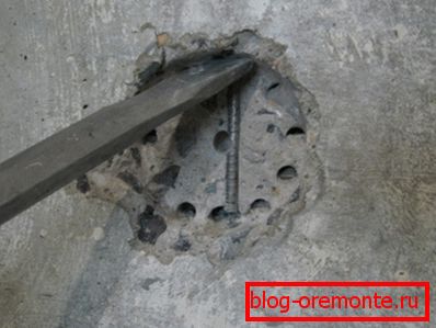 In the photo - concrete cutting is long and inefficient. In the photo - concrete cutting is long and inefficient.