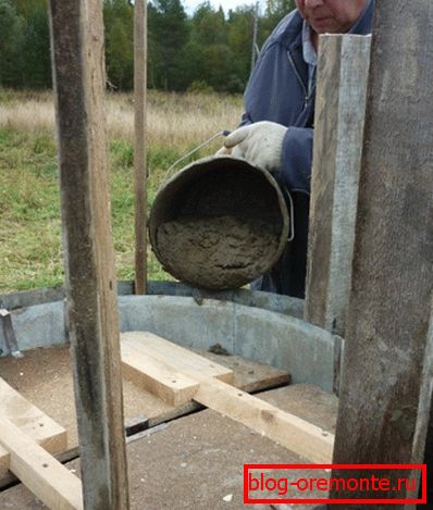 In the photo - casting formwork In the photo - casting formwork