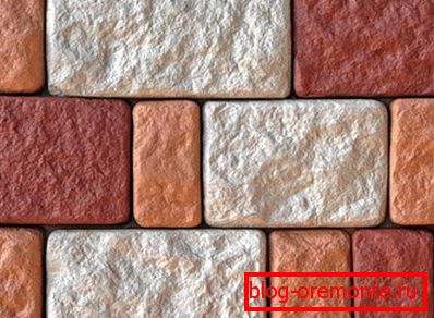 The photo shows a good hiding power of paint applied to the surface of the finishing stone. The photo shows a good hiding power of paint applied to the surface of the finishing stone.