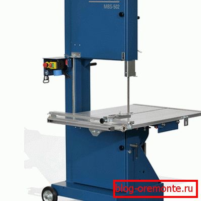 On such devices, a band saw is used and very often it is made entirely of carbide materials. On such devices, a band saw is used and very often it is made entirely of carbide materials.