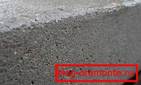 Water tightness and frost resistance is affected by the density of the structure. This brand has a loose structure. Water tightness and frost resistance is affected by the density of the structure. This brand has a loose structure.