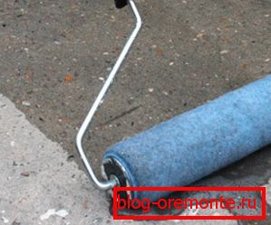 Roller application Roller application