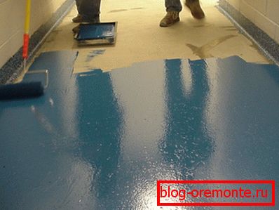 Putting impregnation on a polyurethane basis. Putting impregnation on a polyurethane basis.