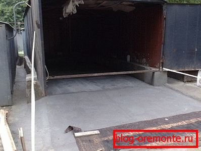 Do not forget to concreted entry to the garage Do not forget to concreted entry to the garage