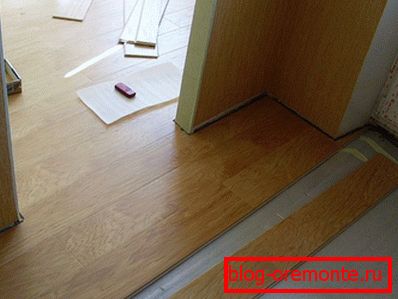Do not forget about the gap between the laminate and the wall