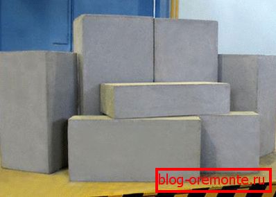Non-autoclaved building blocks Non-autoclaved building blocks
