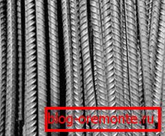 It is necessary to use solid reinforcement with a diameter of at least 10 mm