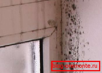 Wrong removal of moisture from the room Wrong removal of moisture from the room