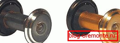 Peephole hardware for entrance doors