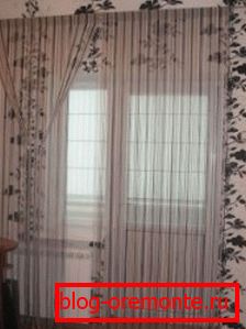 Filament curtains