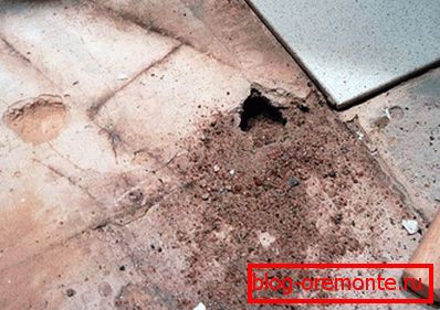 Need to identify voids under the screed
