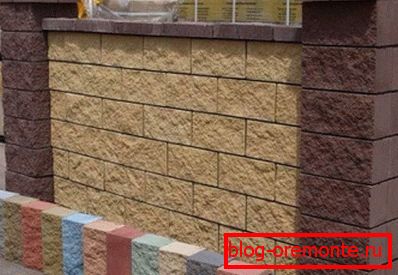 Facing blocks