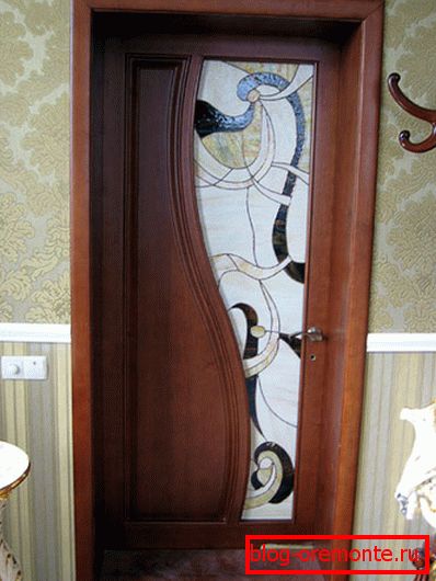 Drawing on glass update interior doors