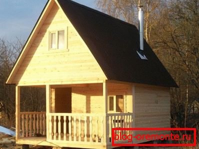 One of the implemented projects is a neat and tidy bathhouse with a terrace and attic. One of the implemented projects is a neat and tidy bathhouse with a terrace and attic.