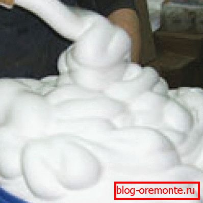 Uniform dense foam - a sign of quality material