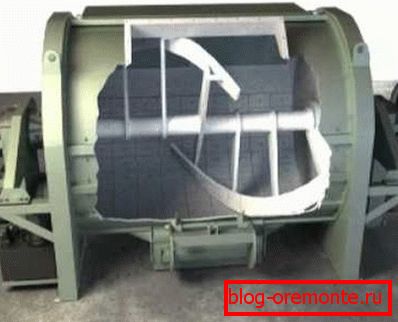 Single mixer with blades Single mixer with blades