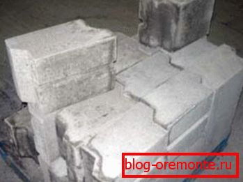 Refractory material for the construction and walls of the house and the walls of the fireplace, for example Refractory material for the construction and walls of the house and the walls of the fireplace, for example