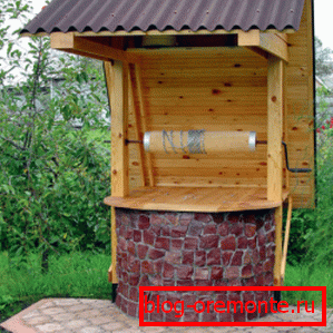 Ogolovok, or elevated part of the well. Ogolovok, or elevated part of the well.