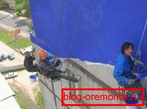 Facade painting Facade painting