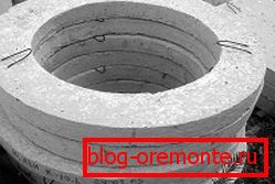Well rings for height adjustment of the shaft Well rings for height adjustment of the shaft