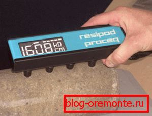 Determination of electrical resistance of the prototype Determination of electrical resistance of the prototype
