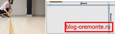 Determination of floor space