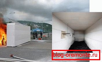 Experimental tests of fire resistance of aerated concrete blocks Experimental tests of fire resistance of aerated concrete blocks