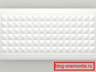 Original glass fiber panels in 3D format Original glass fiber panels in 3D format