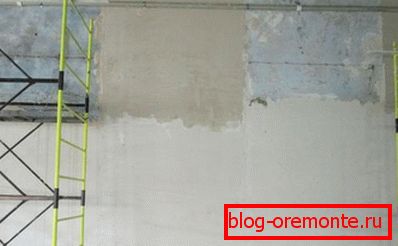 Plastering monolithic wall Plastering monolithic wall