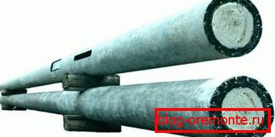 Lighting reinforced concrete supports type SKTS10 (an example of storage of finished products) Lighting reinforced concrete supports type SKTS10 (an example of storage of finished products)