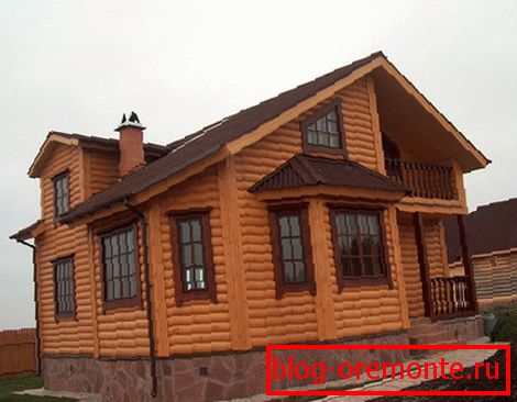 Block house decoration