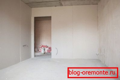 Finishing with drywall allows you to get almost perfectly smooth walls Finishing with drywall allows you to get almost perfectly smooth walls