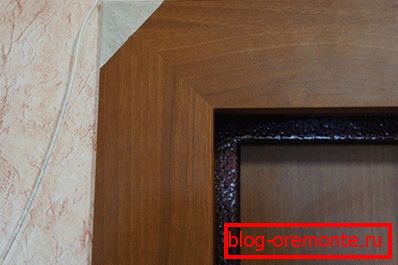 Finishing the opening using MDF Finishing the opening using MDF